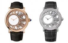卡地亚推出全新Rotonde de Cartier神秘小时镂空腕表