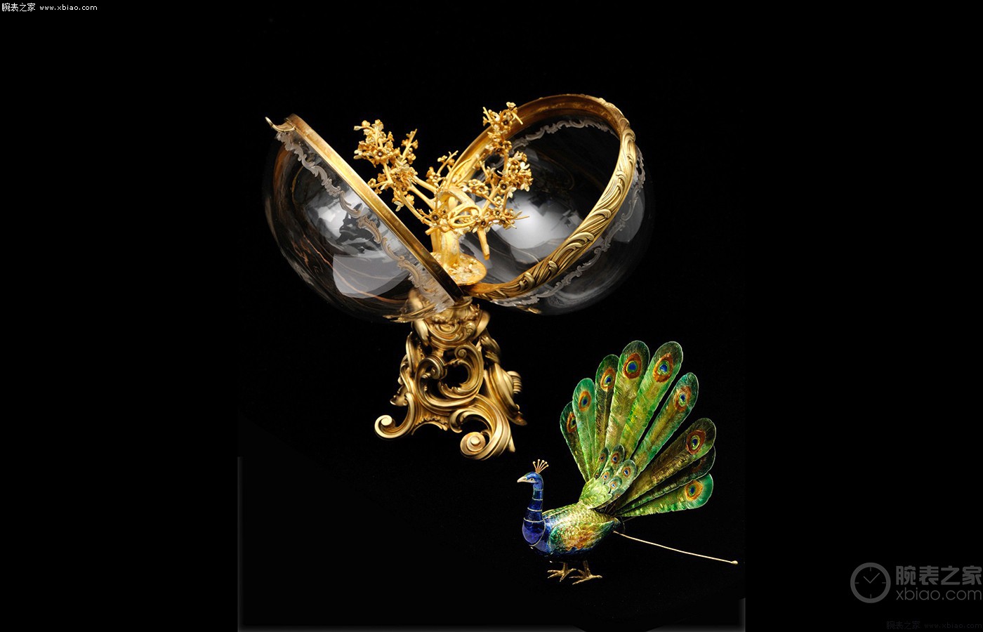 faberge孔雀彩蛋 maurice‐yves sandoz典藏