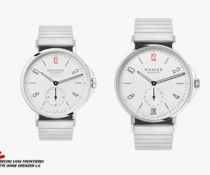 NOMOS推出两款全新Ahoi系列限量腕表 支持无国界医生组织