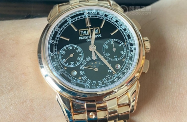 首次用上贵金属表链 分享百达翡丽5270/1R