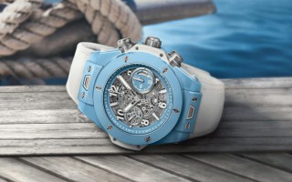 Hublot宇舶表推出全新Big Bang Unico Sky Blue湛湛天蓝腕表