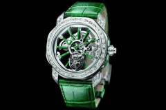 BVLGARI宝格丽推出Octo Roma Tourbillon Sapphire Malachite限量腕表