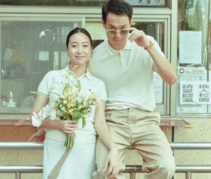 杨祐宁选择CHAUMET旋爱对戒作为结婚对戒