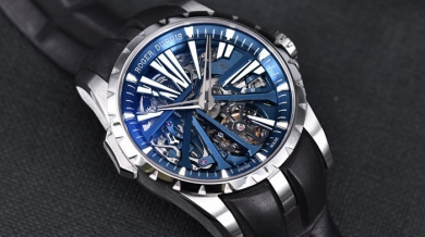 【视频】将炫酷进行到底，罗杰杜彼Excalibur Diabolus in Machina腕表