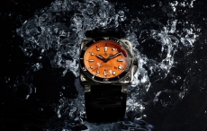 柏莱士Bell&Ross推出全新橙色潜水腕表BR 03-92 DIVER ORANGE