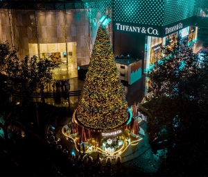 蒂芙尼2020圣诞点灯，终于和“好久没见”的李宇春合体了！