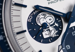 实拍来了！今年最值得关注的纪念款——欧米茄“史努比奖”50周年纪念腕表