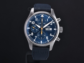 动感活力 品鉴万国飞行员计时腕表“蓝队长”特别版