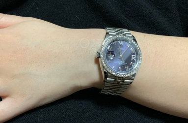 劳力士36日志女神紫 简单作业