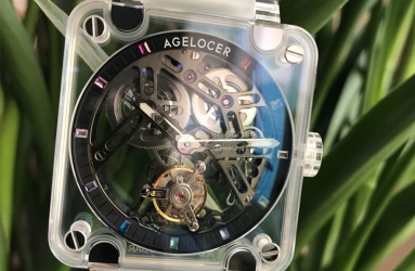 第二块艾戈勒到了，偏爱的蓝宝石手表