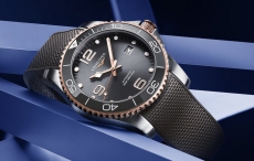 浪琴表推出全新康卡斯潜水系列双色腕表