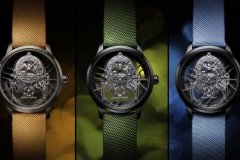 雅克德罗发布三款全新大秒针镂空腕表，彰显都市格调和立体美感