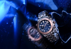 深邃之美 欧米茄海马系列300米潜水表