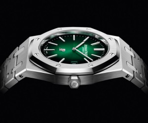 爱彼推出四款全新皇家橡树系列绿色表盘腕表