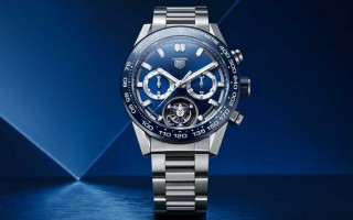 TAG Heuer泰格豪雅推出全新钛金属款卡莱拉Heuer 02T陀飞轮计时码表
