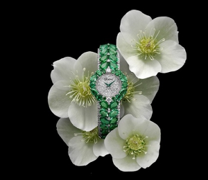 萧邦全新Red Carpet系列首件臻品：寓意希望的祖母绿珠宝腕表
