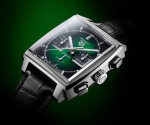 TAG Heuer泰格豪雅推出摩納哥系列綠盤限量腕表