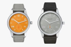 Nomos推出全新Club Campus灰色和橘色腕表