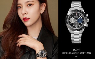 群星佩戴ZENITH 真力时CHRONOMASTER SPORT腕表 诠释缤纷魅力