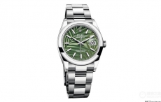 售价五万元 新品绿盘腕表推荐