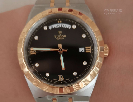 年轻人的第一支金表  帝舵皇家带回家