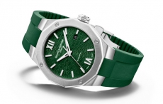 名士推出全新利维拉系列日历自动上链绿色漆面腕表