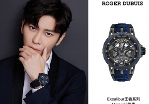 酷飒十足 尽显不凡 王嘉佩戴Roger Dubuis罗杰杜彼腕表