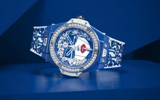 Hublot宇舶表推出Big Bang“一键式”马克·费雷罗蓝色陶瓷腕表