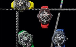 Hublot宇舶表推出全新MP-09彩色3D碳纤维双轴陀飞轮腕表