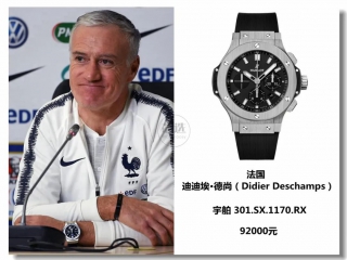 欧洲杯各国教练都戴什么手表？