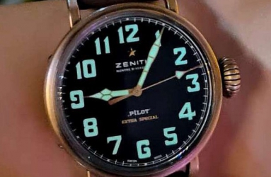 青铜表的颜值真的高  真力时飞行员type20