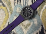 本月买的第二只手表  真力时紫色defy