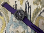本月买的第二只手表  真力时紫色defy