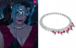Lady Gaga佩戴宝格丽高级珠宝系列与古董典藏系列珠宝参与电影“古驰之家”的拍摄