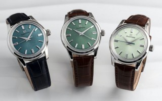 Grand Seiko推出三款全新Elegance系列绿盘限量腕表