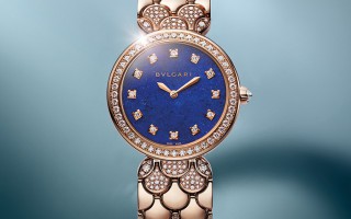 2021年日内瓦钟表日:BVLGARI宝格丽Divas’ Dream系列腕表孔雀石、青金石与18K玫瑰金精妙搭配,宁静安谧与富丽华美之感呼之欲出