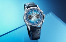 宝齐莱推出传承系列年历双盘计时码腕表宝嘉尔蓝色特别版