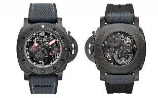 沛纳海推出Submersible S腕表Brabus Black Ops特别限量版