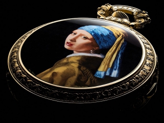 微绘《戴珍珠耳环的少女》 江诗丹顿为藏家特别定制