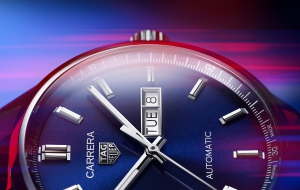 新一代TAG HEUER泰格豪雅卡莱拉系列（CARRERA）三针腕表