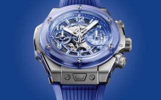 Hublot宇舶表推出Big Bang Unico腕表宝嘉尔蓝色特别版