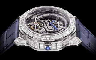 BVLGARI宝格丽推出Roma Tourbillon Lumière限量腕表