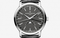 江诗丹顿推出全新传袭系列全日历18K白金腕表
