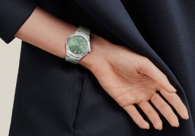 别样的绿 品鉴名士利维拉系列女士腕表