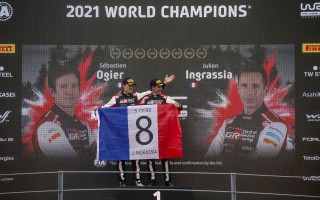 蒙扎赛道火花飞舞 理查米尔品牌挚友塞巴斯蒂安ㆍ奥吉尔豪揽第8座WRC总冠军奖杯！