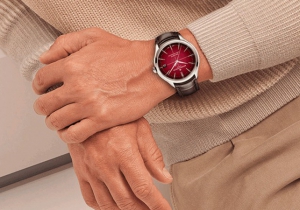 名士克里顿系列新款腕表实拍！感受红色魅力