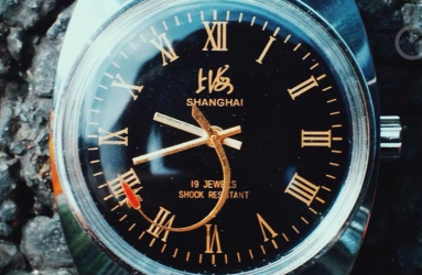 热爱复古风的90后  上海老手表的韵味