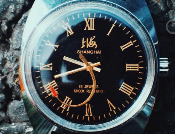 热爱复古风的90后  上海老手表的韵味