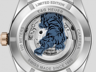 泰格豪雅虎年限量版腕表发布，蓝色系尽显个性力量