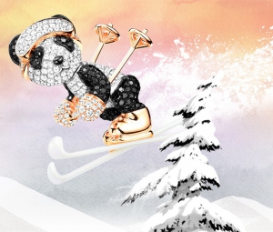 萌娃出赛 “麒”开得胜 和Qeelin 滑雪健将Champion Bo Bo 开启冬日活力
